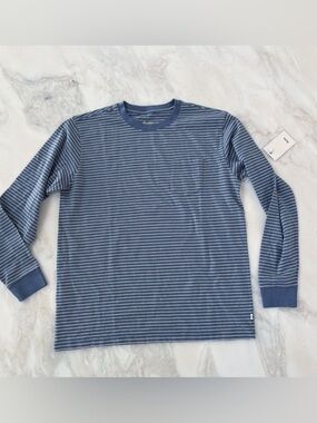 Katin Finley Pocket Long Sleeve Tee Stripe Men’s Size Large New